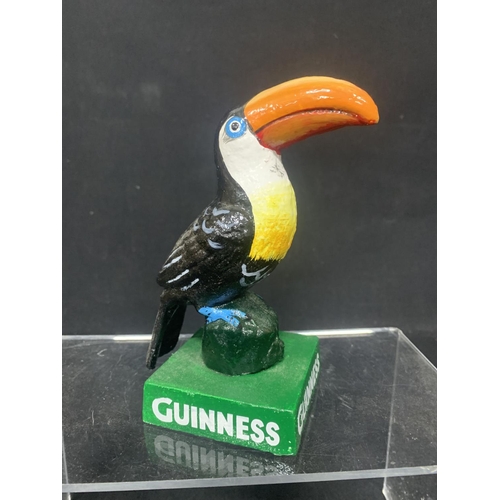 428 - Cast iron Guinness Toucan Figure, height 15cms