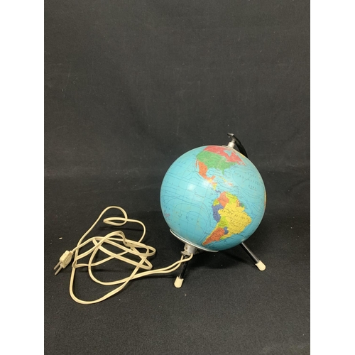 475 - Vintage globe lamp, height 23cms