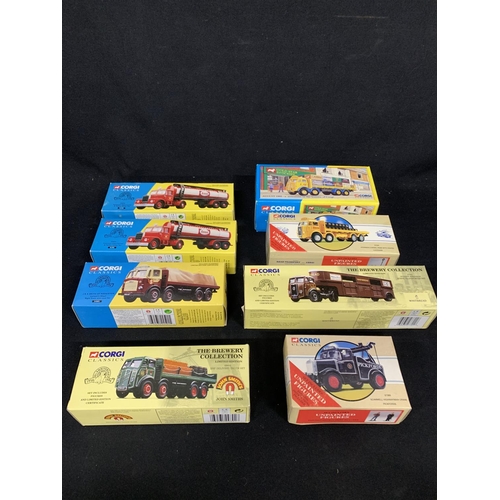 594 - 8 boxed Corgi Classics Commercial vehicles