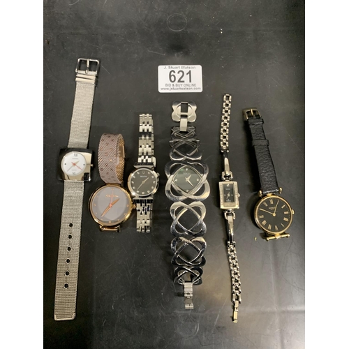 621 - 6 modern watches