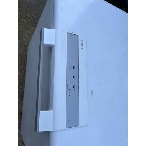 A john lewis chest freezer 81x62x88