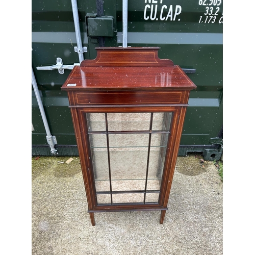 260 - An Edwardian inlaid cabinet