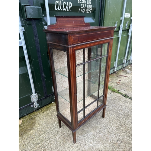 260 - An Edwardian inlaid cabinet