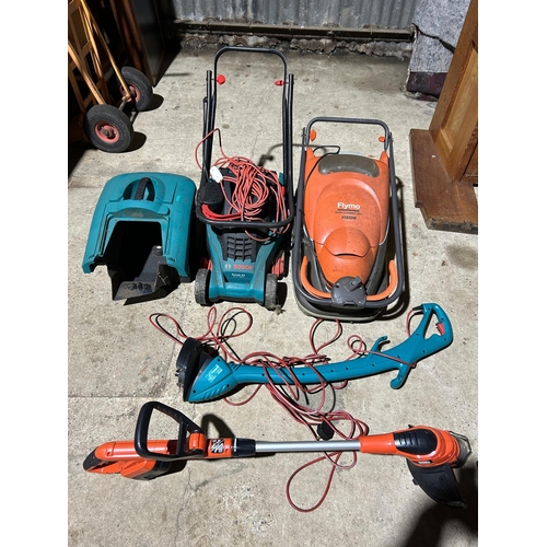 153 - 4 Electric garden tools