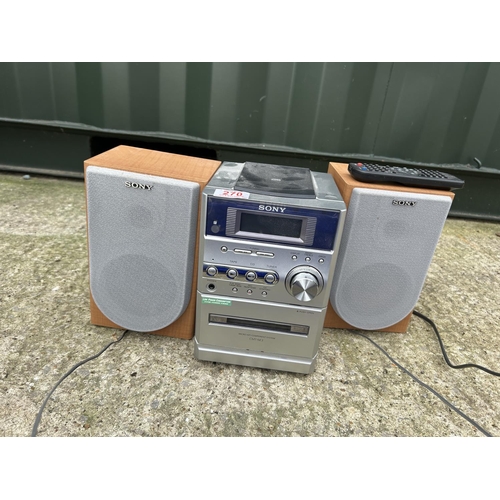 270 - A sony HIFI