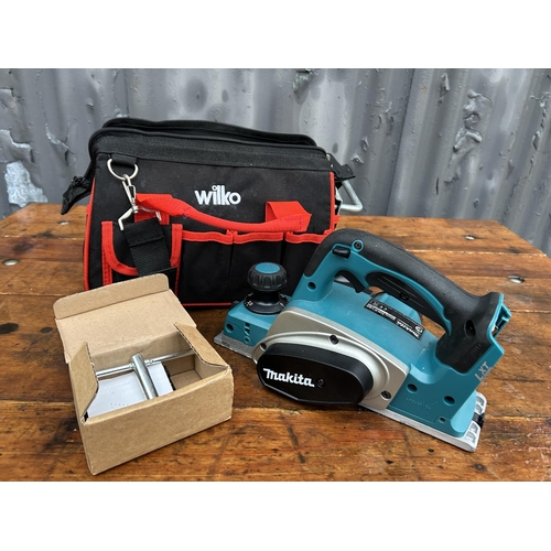 377 - A Makita cordless planer  DKP180 (no batteries)