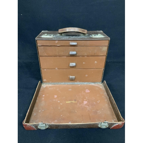 534 - Medical Instrument case, by Willen Bros London, 42 x 30 x 22 cms