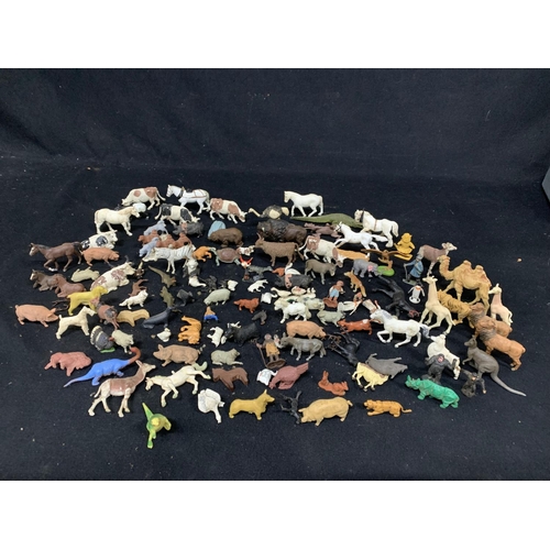 551 - Collection of model farm and zoo animals including Britain's