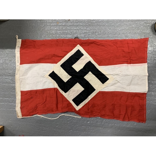 645 - Nazi dated Hitler Youth Flag, 63 x 96cms