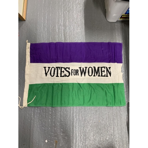 649 - Votes for Women Suffragette Flag