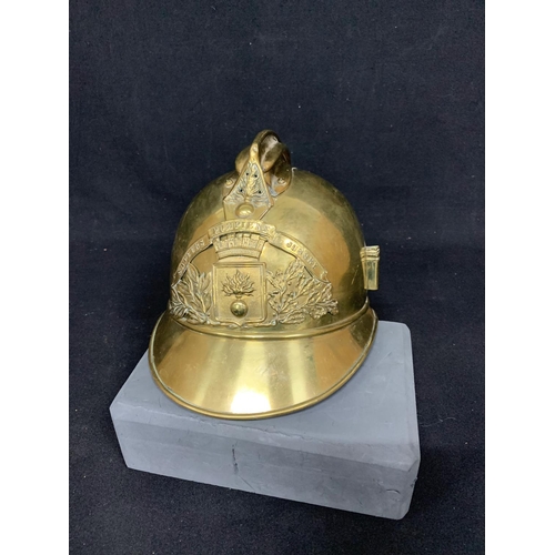 660 - Early French Fire helmet