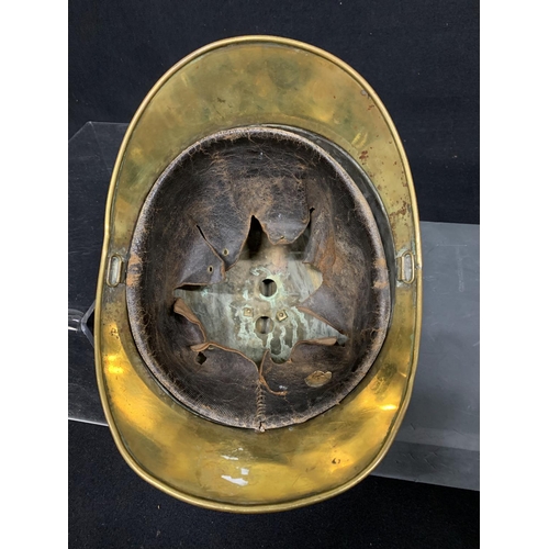 660 - Early French Fire helmet