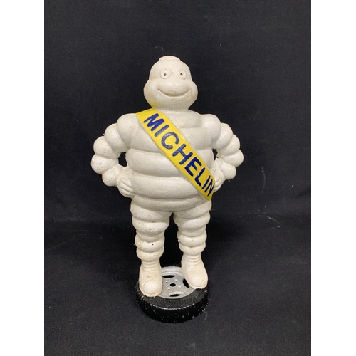 752 - Large Cast Iron Michelin Man, height 40 cms