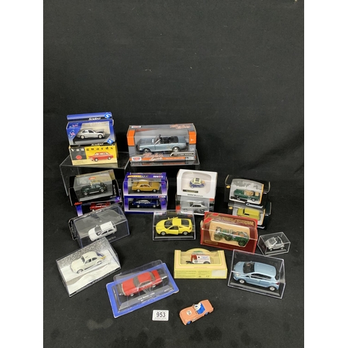 953 - 20 Boxed Model Vehicles