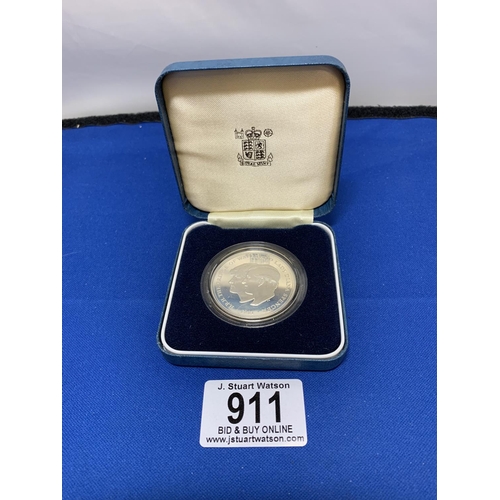 911 - Royal Mint 1981 Silver Proof Crown