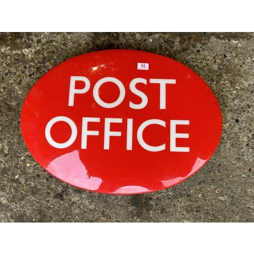 95 - A post office illuminating sign 50x30