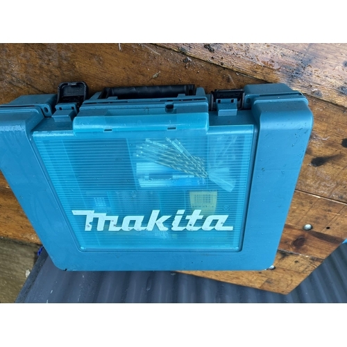 342 - A Makita cordless drill set Model DTD146 and DHP458 (no batteries)