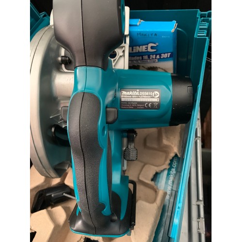 377 - A Makita cordless planer  DKP180 (no batteries)