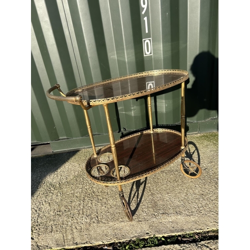 249 - A mid century tea / cocktail trolley