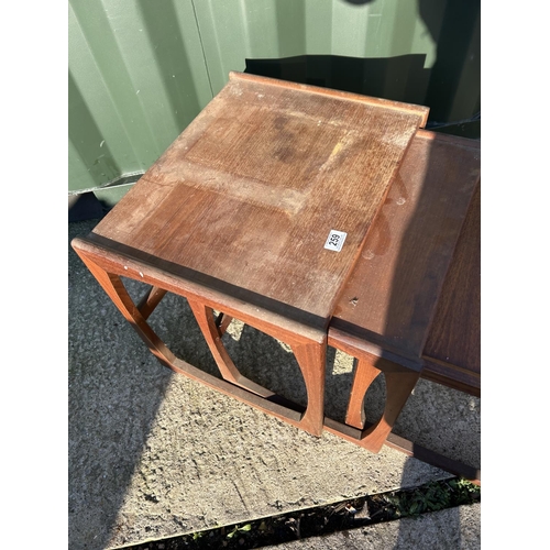 259 - A g plan teak nest of three occasional tables