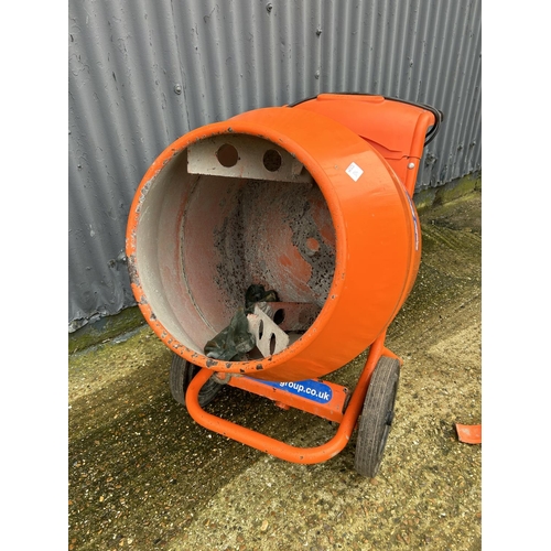 394 - A Belle electric Cement Mixer with stand