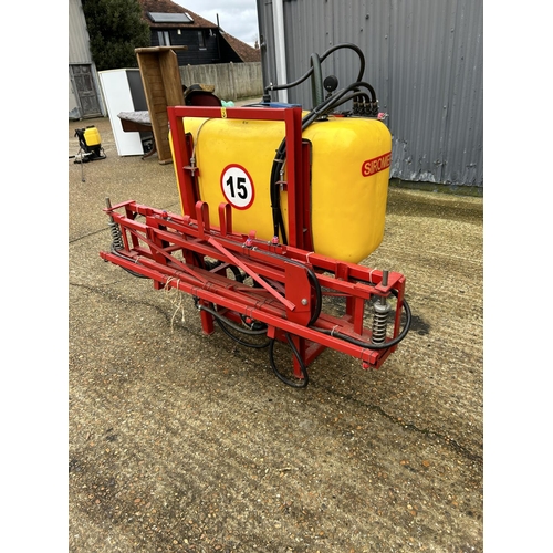 399 - A Siromer PTO driven tractor mounted paddock sprayer