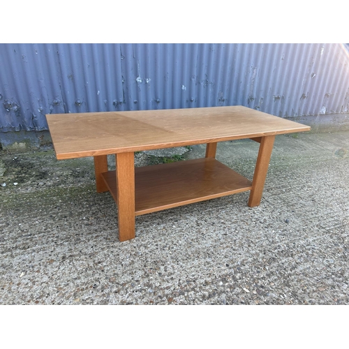 8 - A mid century teak coffee table