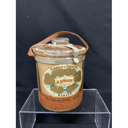 542 - Vintage Cigar barrel, height 20cms