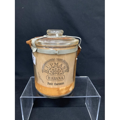 542 - Vintage Cigar barrel, height 20cms