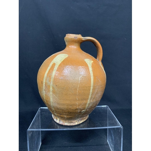 674 - Terracotta Flagon height 25 cms