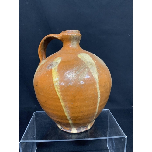 674 - Terracotta Flagon height 25 cms