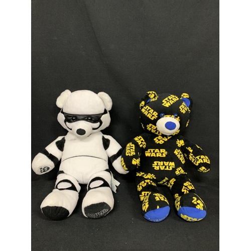 721 - Two Limted Edition Star Wars Bears height 43 cms