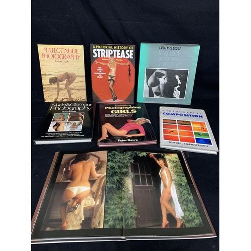 794 - Seven glamour photography books