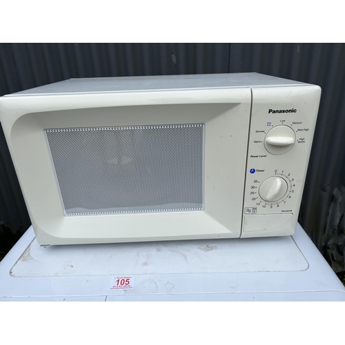 106 - Panasonic microwave