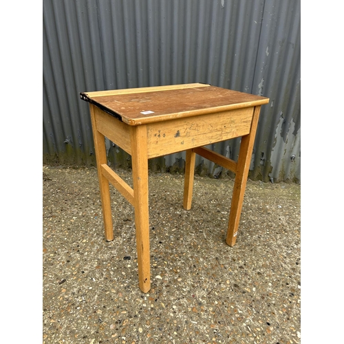 15 - A vintage school desk