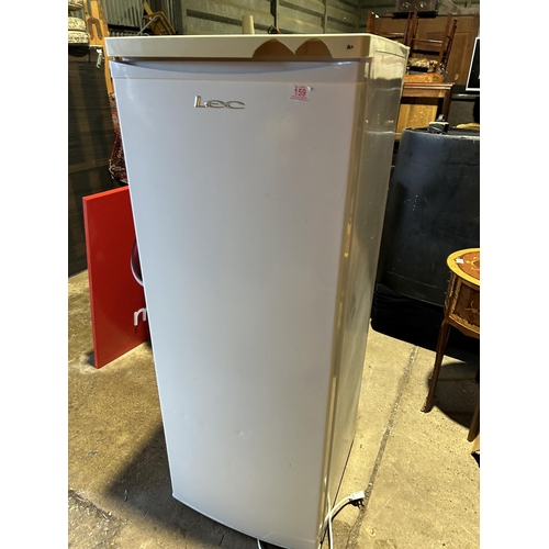 159 - LEC larder fridge (working order but af to plastic trim)
