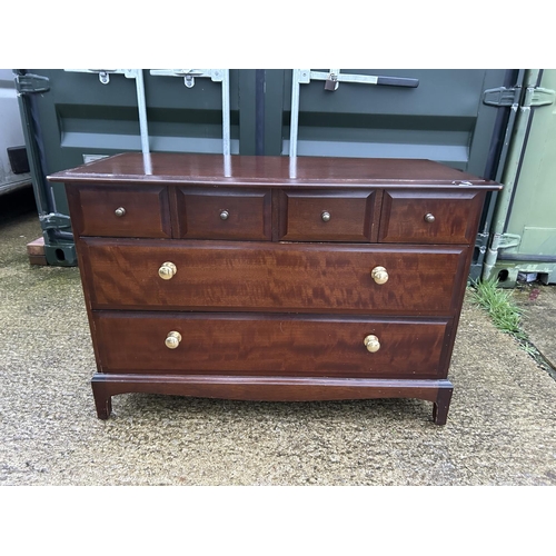 248 - A Stag chest of six drawers