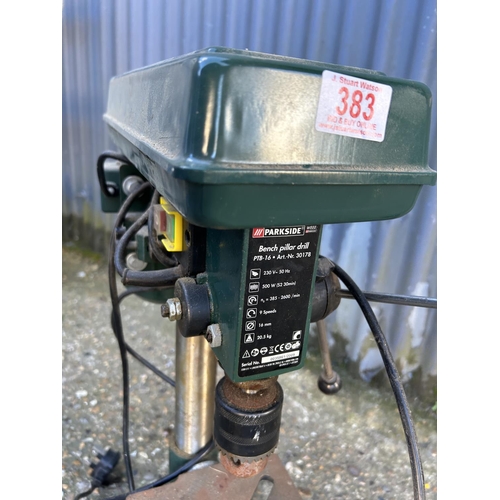 383 - A Parkside pillar drill