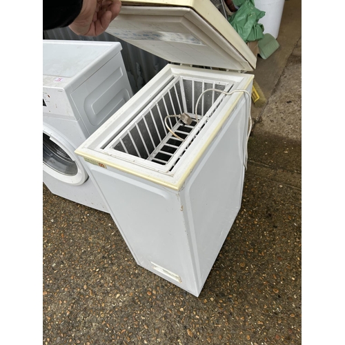 74 - A slimline chest freezer