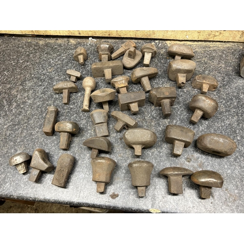 443 - 33 Silversmiths anvil stakes