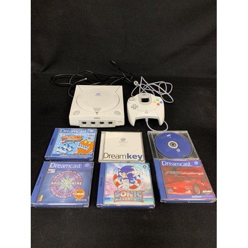 702 - Sega Dreamcast and games, untested