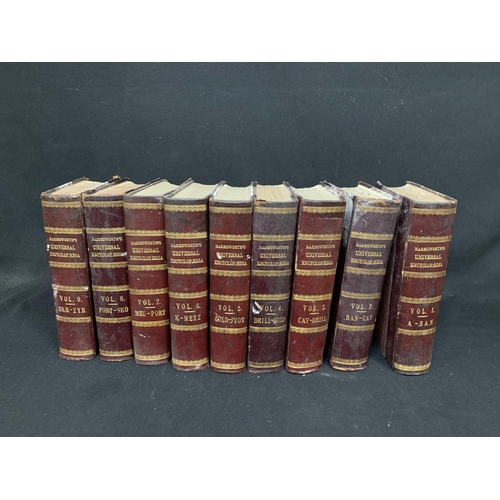 703 - 9 volumes of Harmsworth's Universal encyclopaedia