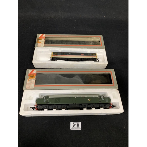 910 - Two boxed Lima Locos 00 Gauge