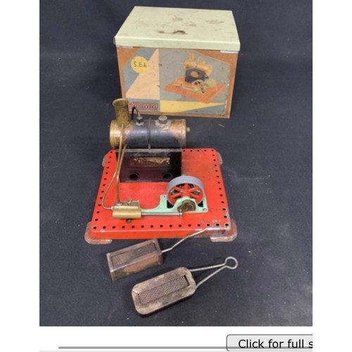 608 - Model S.E.1 Mamod Steam Engine and original Box