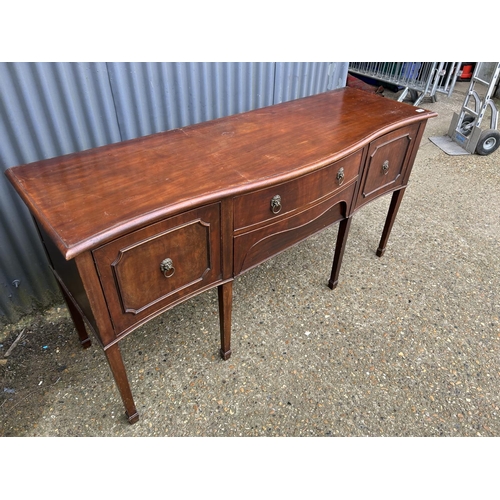 149 - A Victorian mahogany buffet sideboard 180x60x92