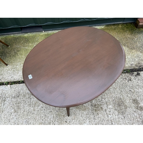 223 - An Ercol dark elm coffee table