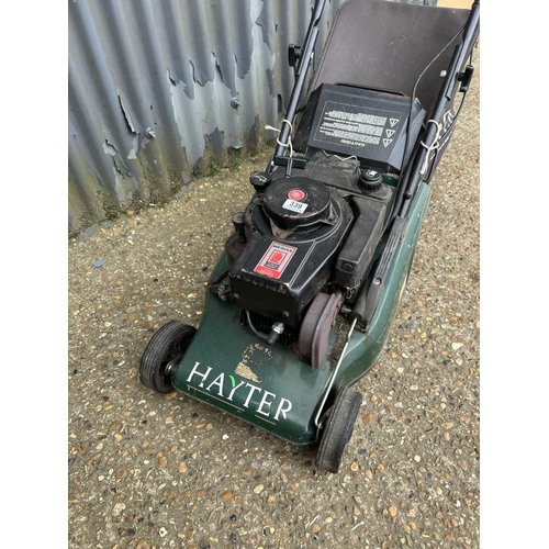 339 - A Hayter petrol lawn mower