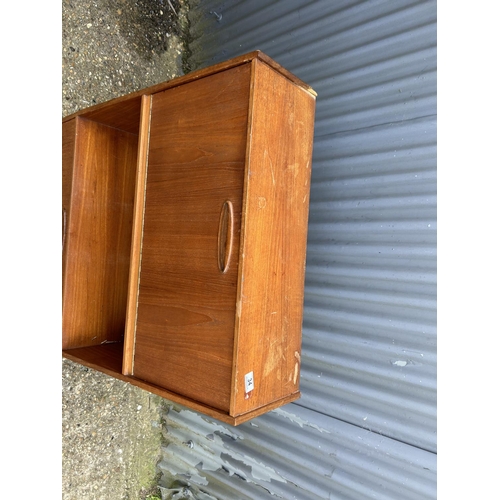 34 - A teak bureau