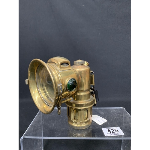 425 - Acetylene cycle lamp by H Miller, Beto Model 1918