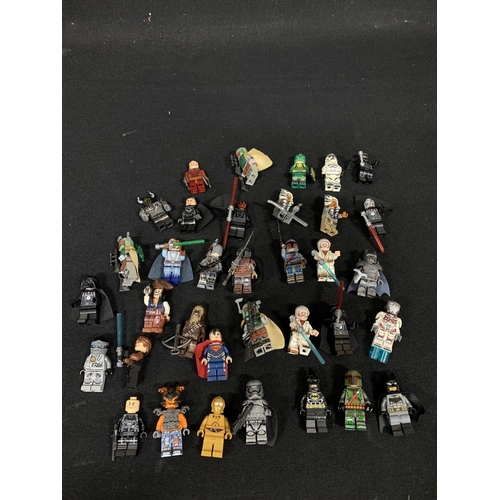 457 - Selection of 'Lego style' figures - 35